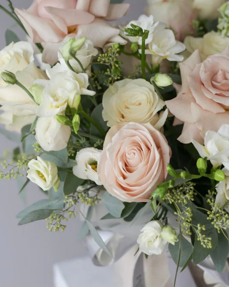 Medium Neutral & White Floral Bloom Box - Designer Choice