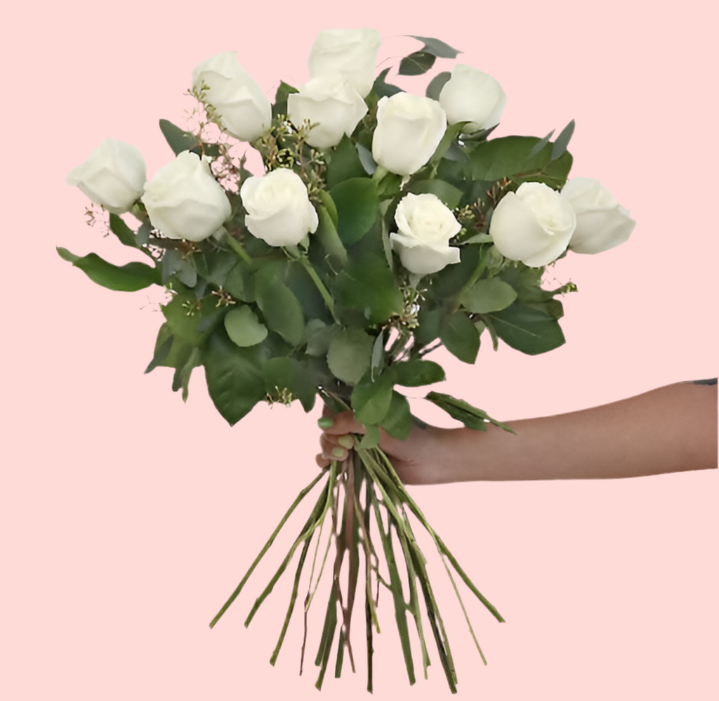 White Rose Bouquet