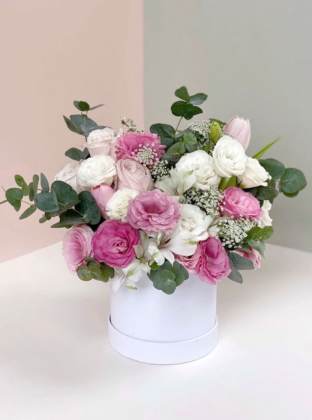 Small Shades of Pink Floral Bloom Box - Designer Choice