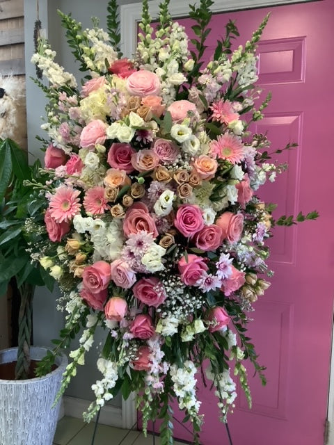 Standing Spray - Shades of Pink