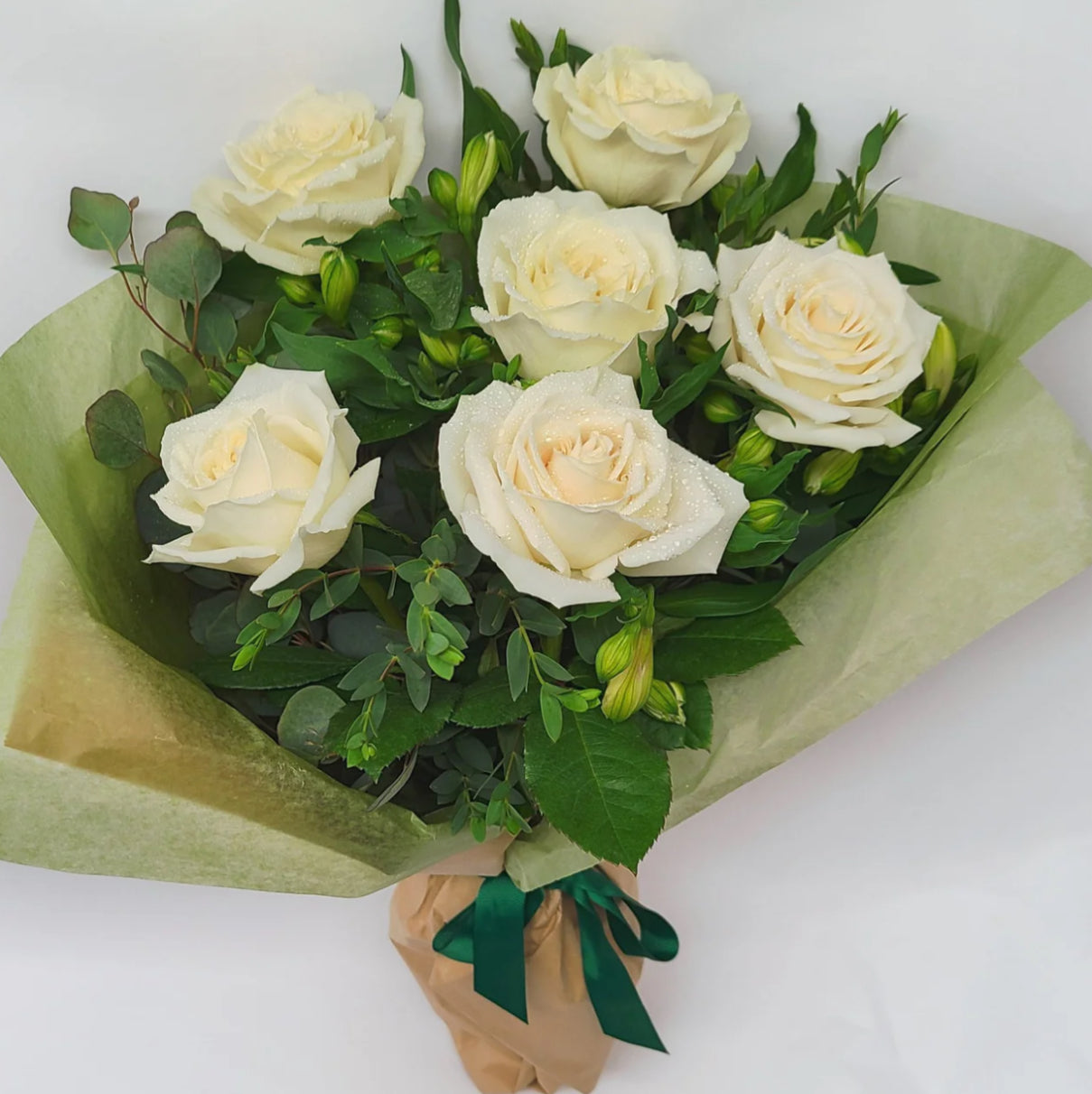 White Rose Bouquet