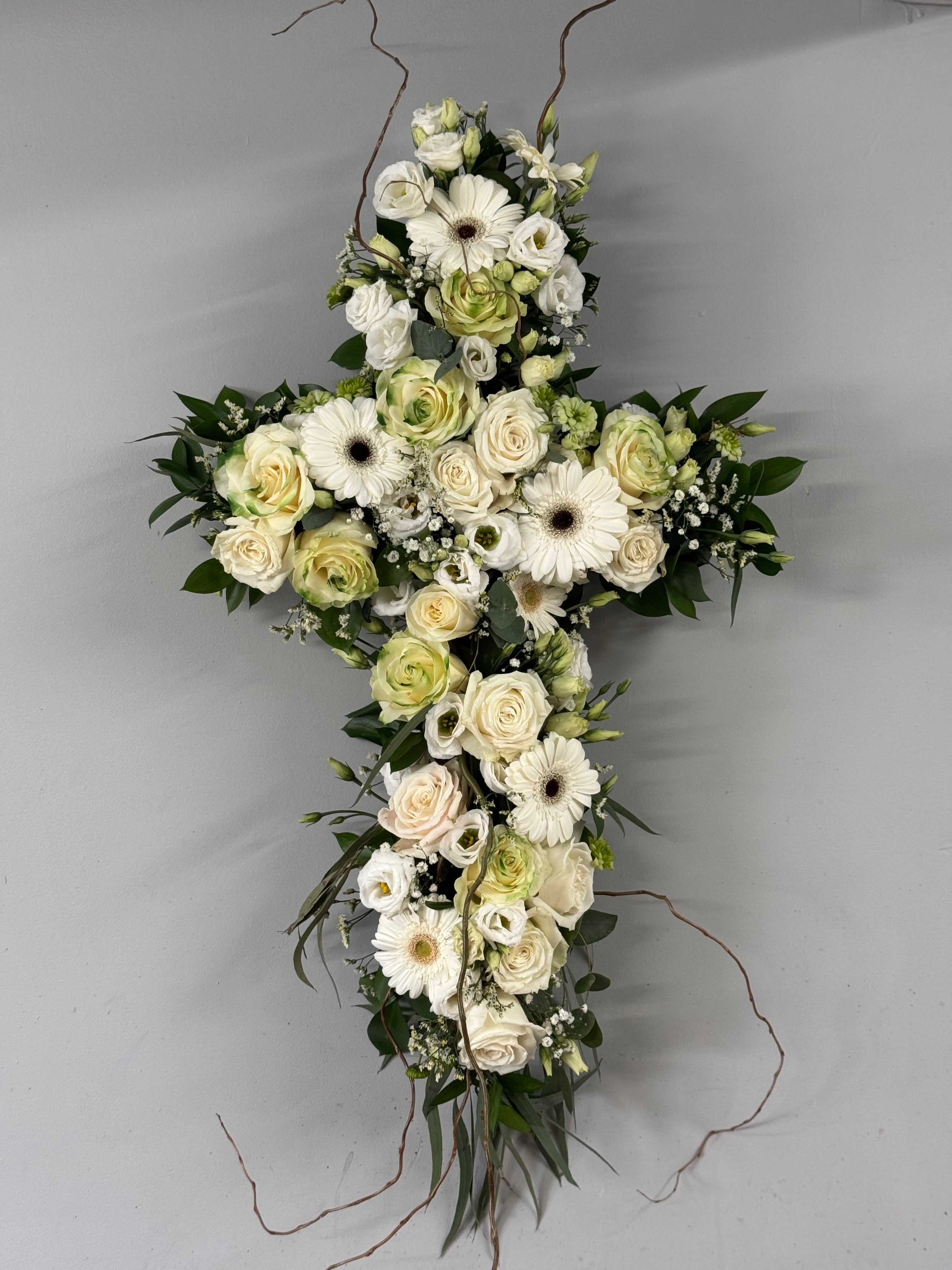 Cross - White and Green