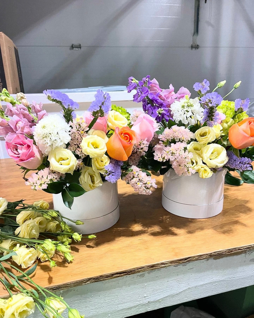 Small Bright & Pretty Pastel Floral Bloom Box - Designer Choice