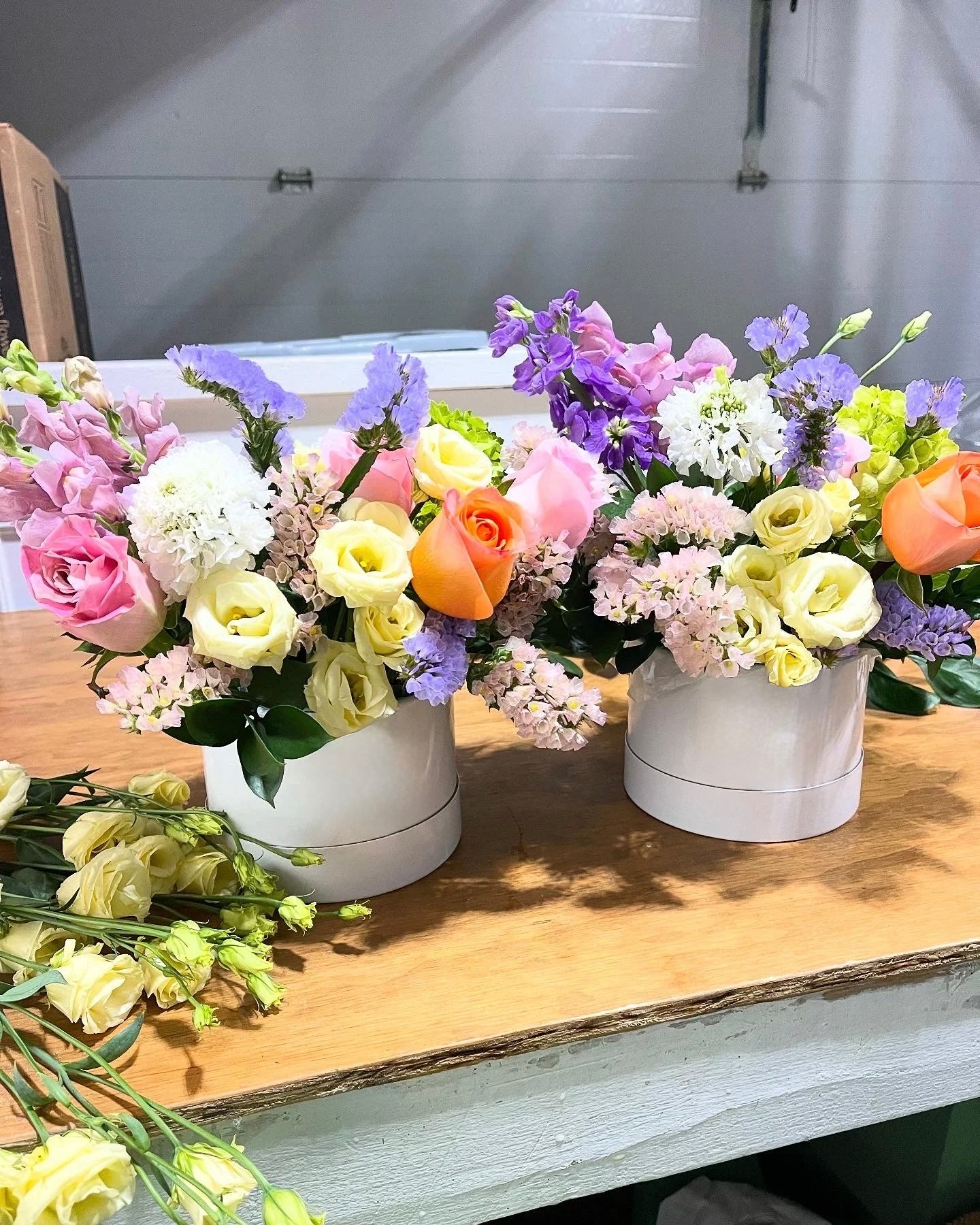 Small Bright & Pretty Pastel Floral Bloom Box - Designer Choice