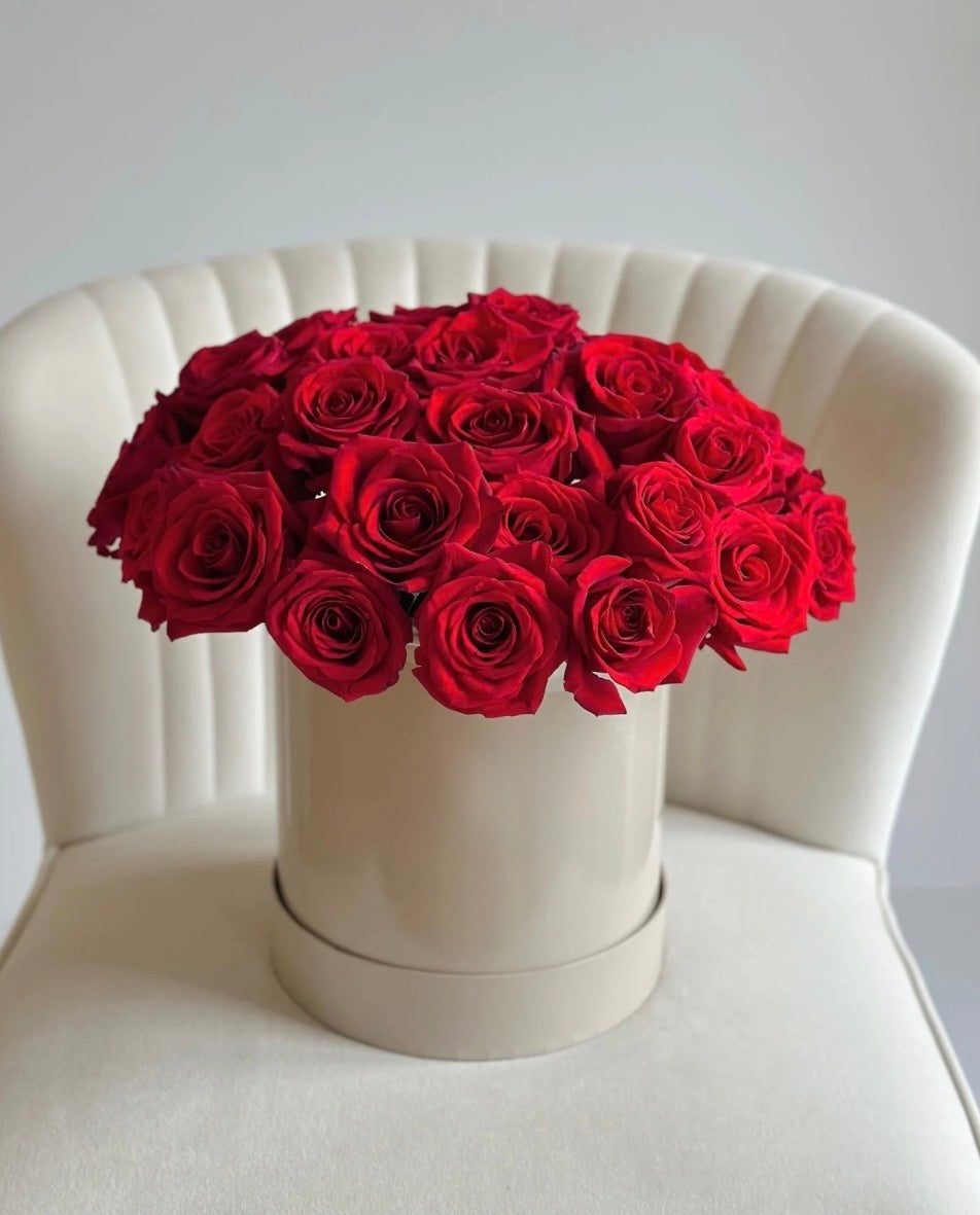 Red Rose Bloom Box