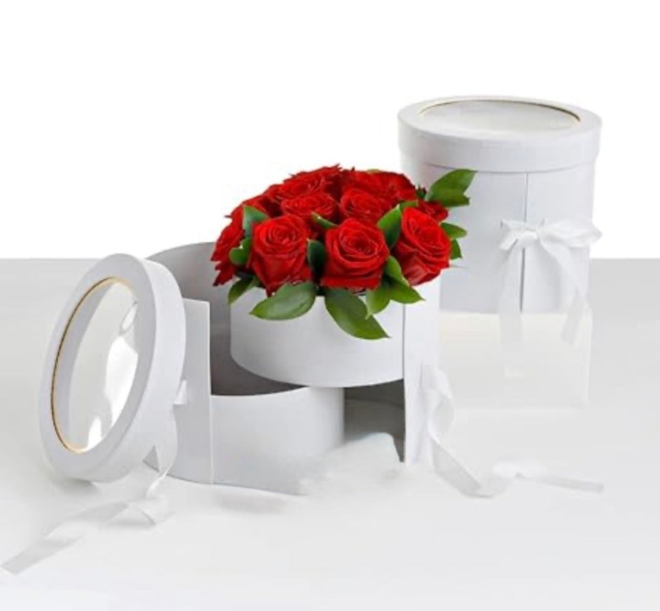 Rose Bloom Box w/petals