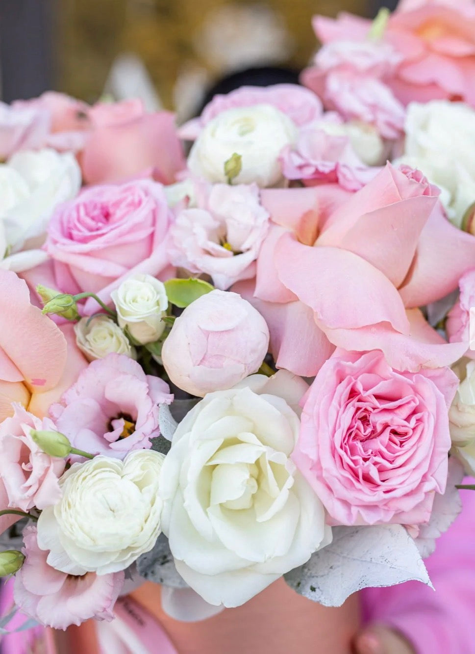 Large Shades of Pink Floral Bloom Box - Designer Choice