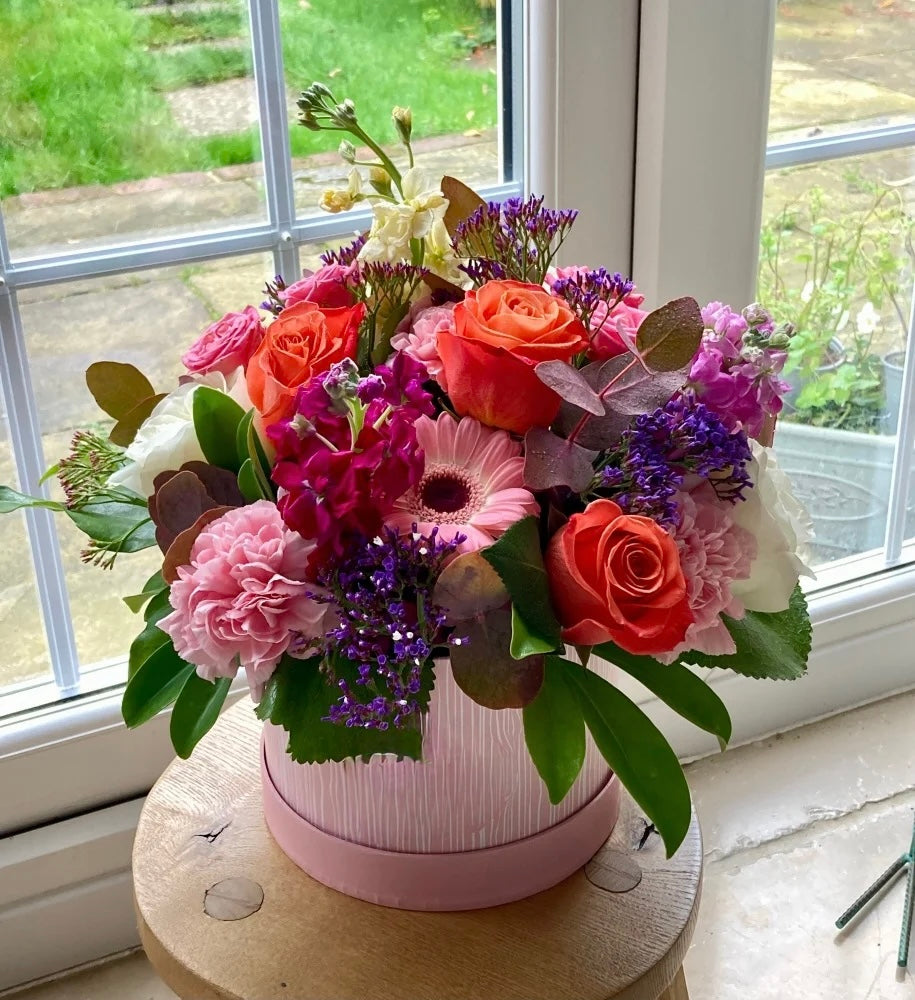 Medium Deep & Bold Floral Bloom Box - Designer Choice