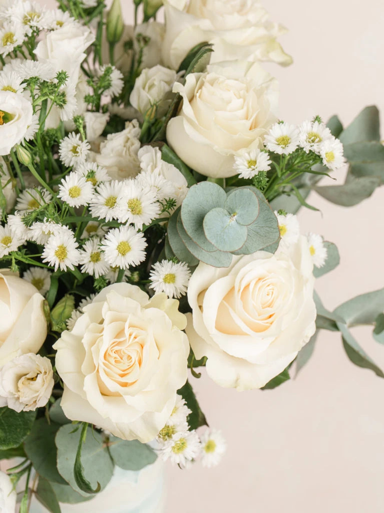 Bouquet - White and Green Designers Choice